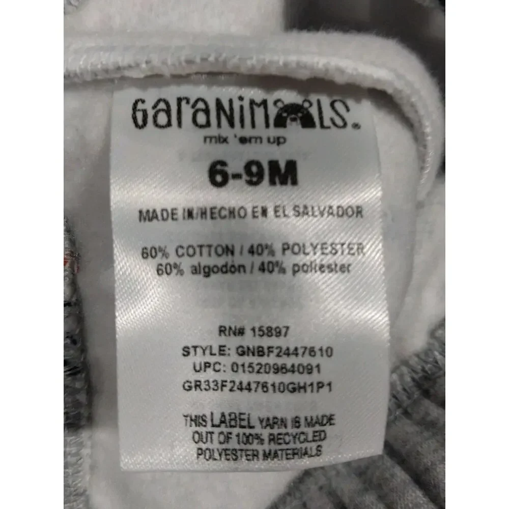 Garanimals Baby Boy Print Fleece Joggers, Sizes 6-9 Months